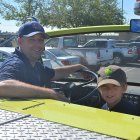 As usual the Lemoore Volunteer Fire Department was on hand for free rides.